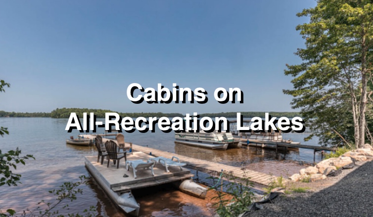 Wisconsin Cabin Rentals on Recreation Lakes